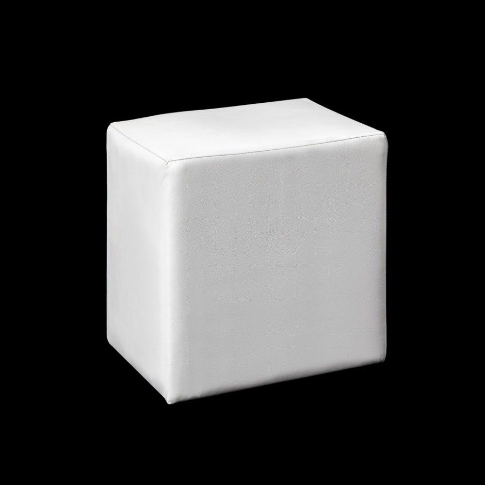 Puff de 1 cuerpo blanco