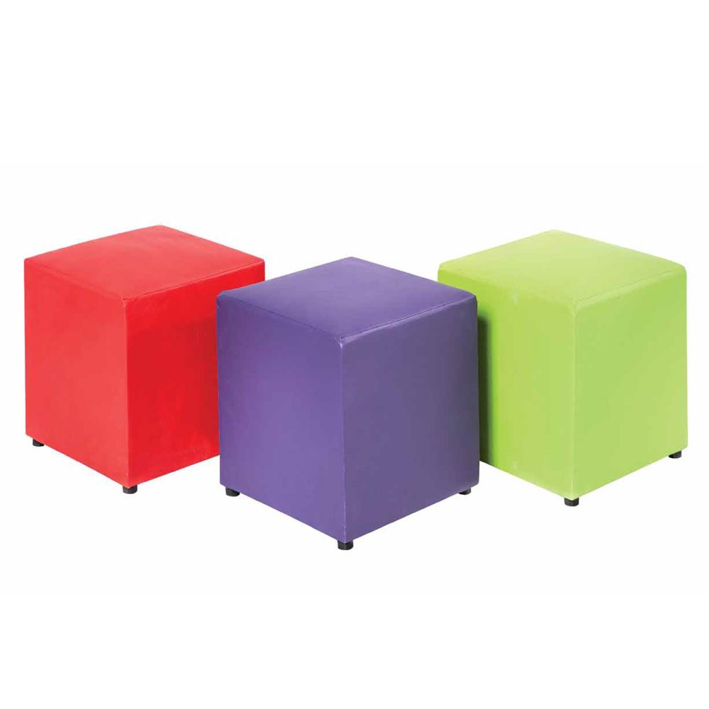 Puffs infantiles de colores