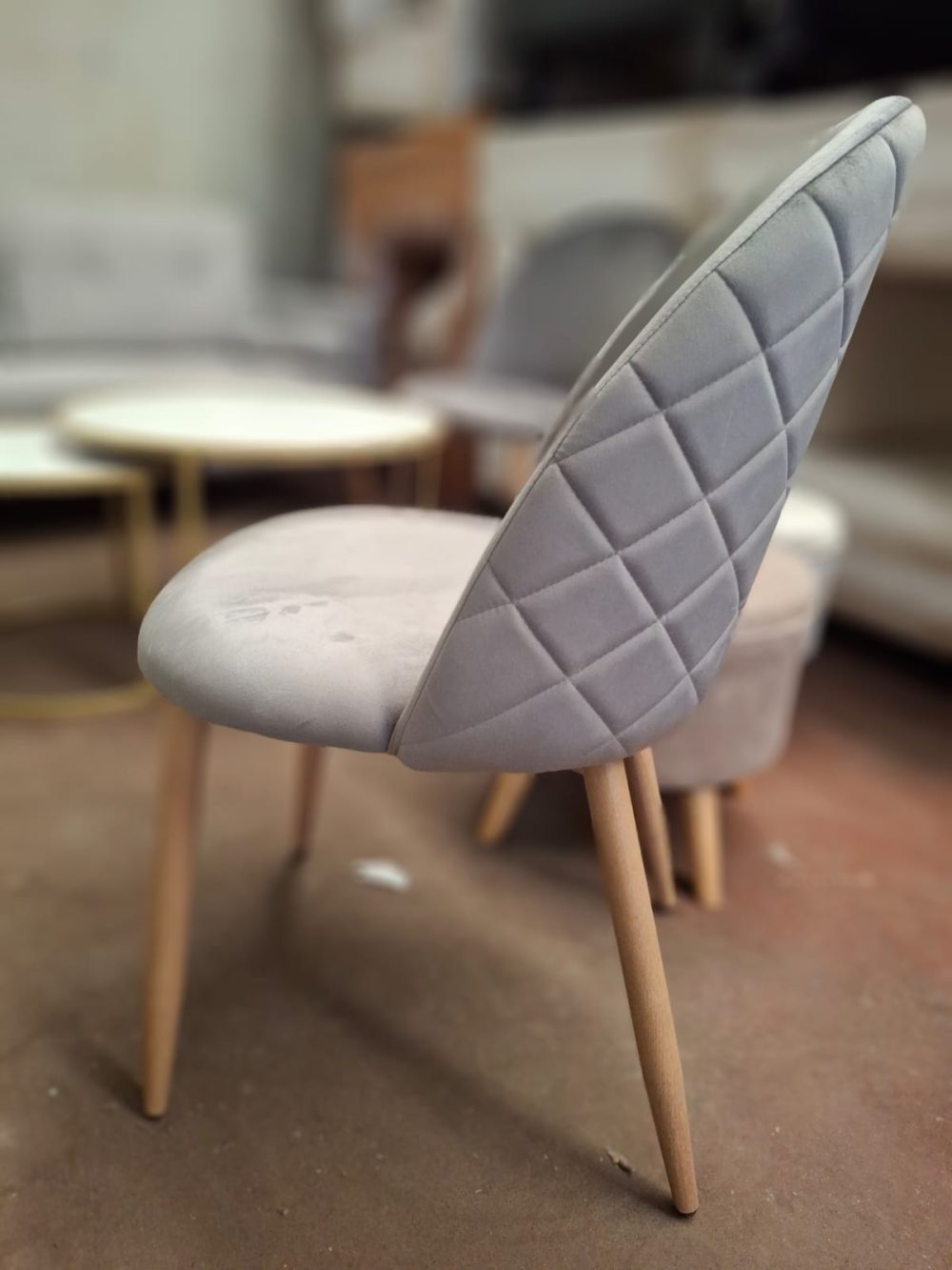 Silla pana gris